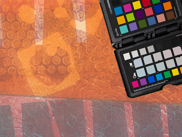 art print with X-Rite ColorChecker