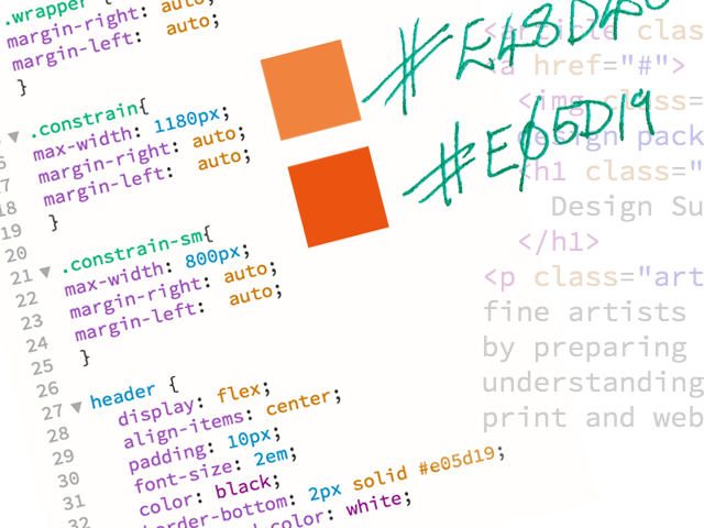 web code visual