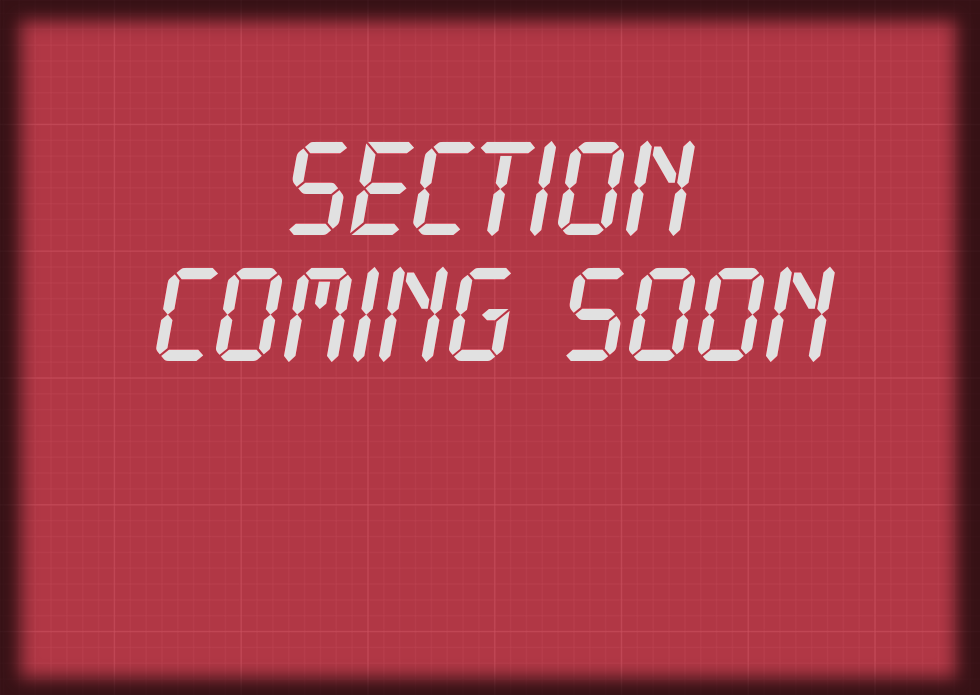 Support Section Coming Soon