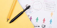 diagram and notebook
